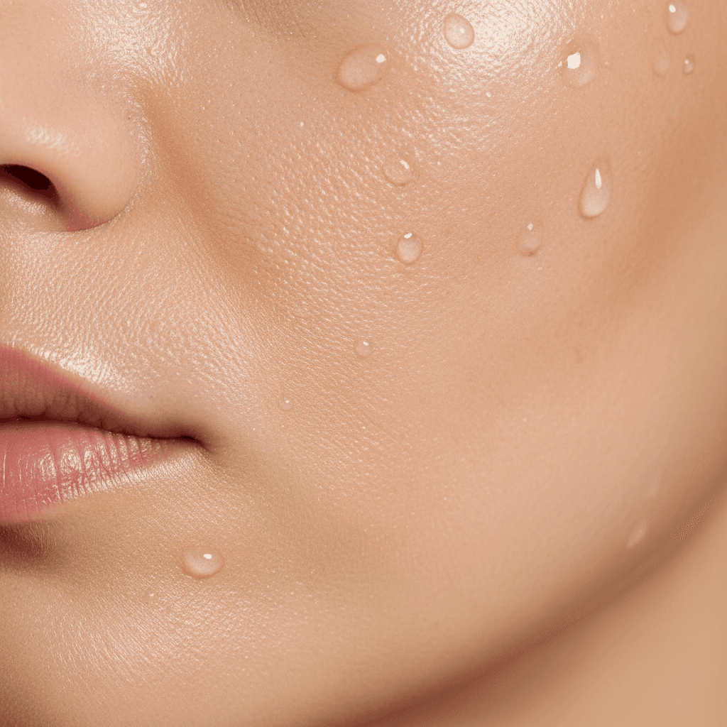 Clear healthy complexion