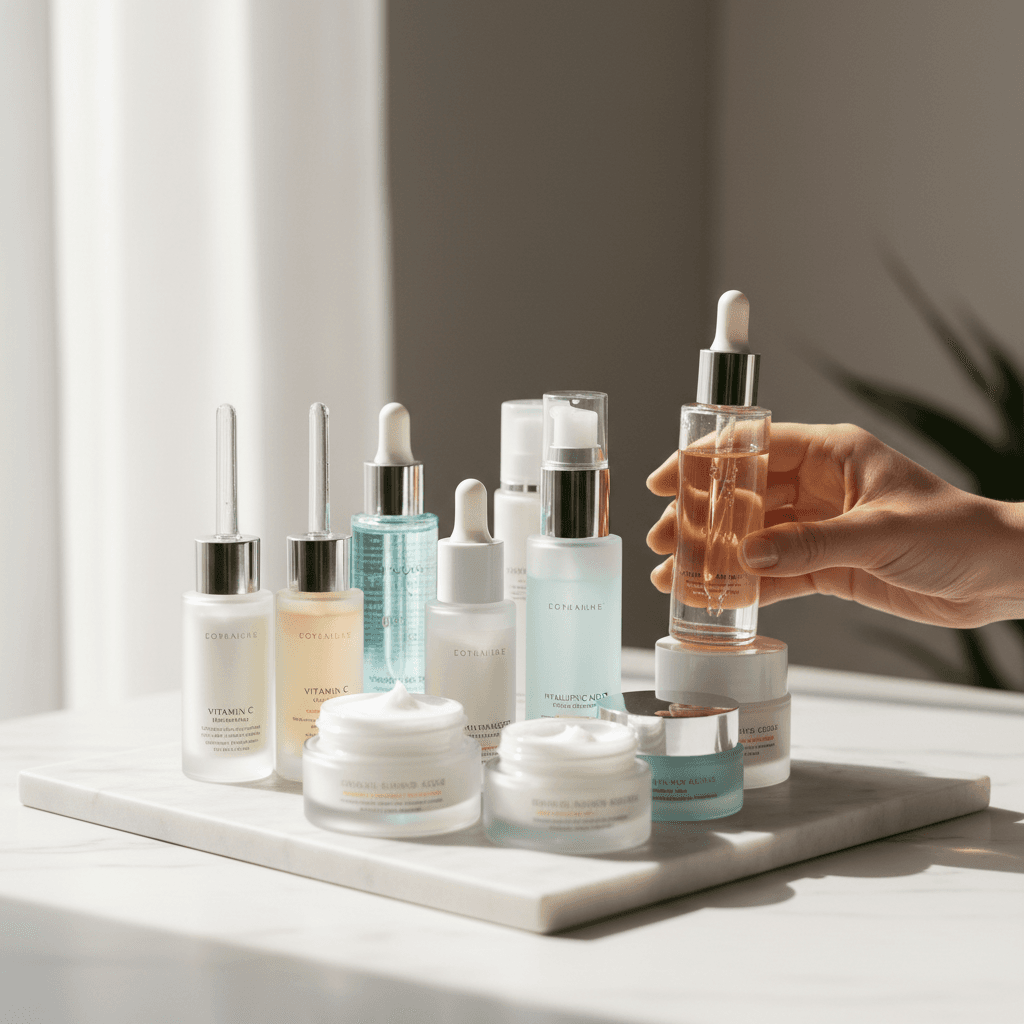 Goldenluck skin care product line